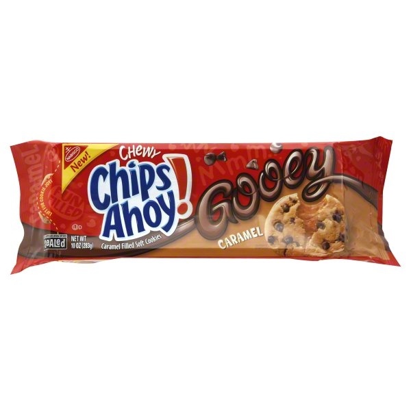 slide 1 of 1, Chips Ahoy! Chewy Gooey Caramel Cookies, 10 oz