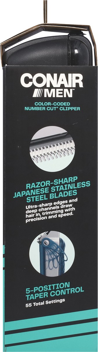 slide 10 of 13, Conair Men Rechargeable Clipper & Trimmer 1 ea, 1 ct
