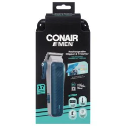 Conair Men Rechargeable Clipper & Trimmer, 1 ea