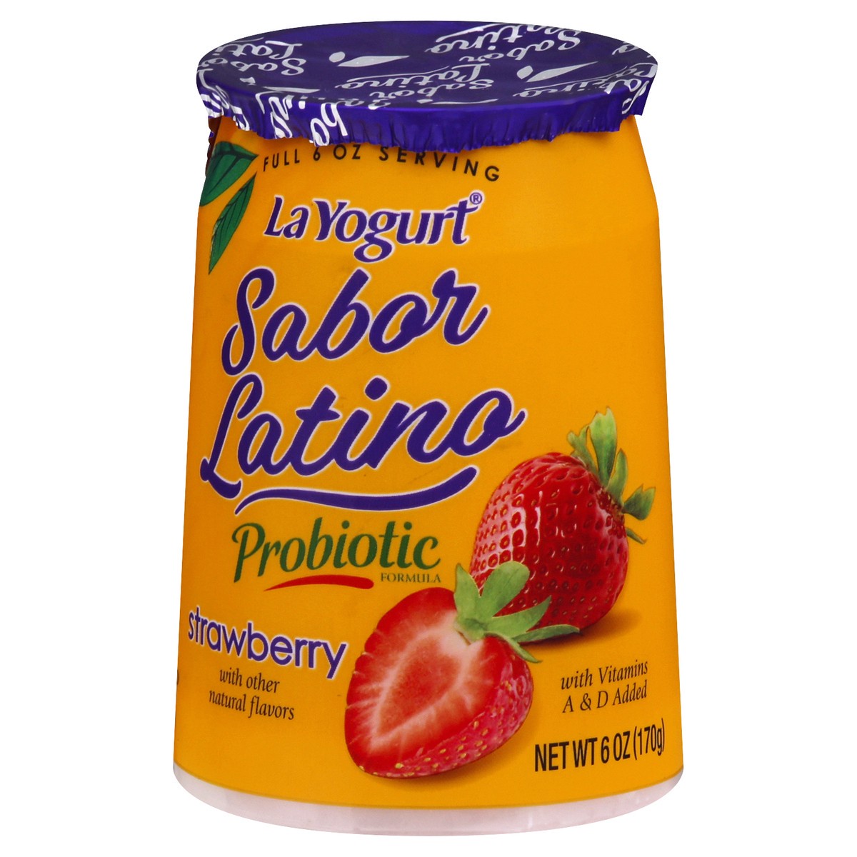 slide 5 of 9, La Yogurt Yogurt, Lowfat, Strawberry, 6 oz