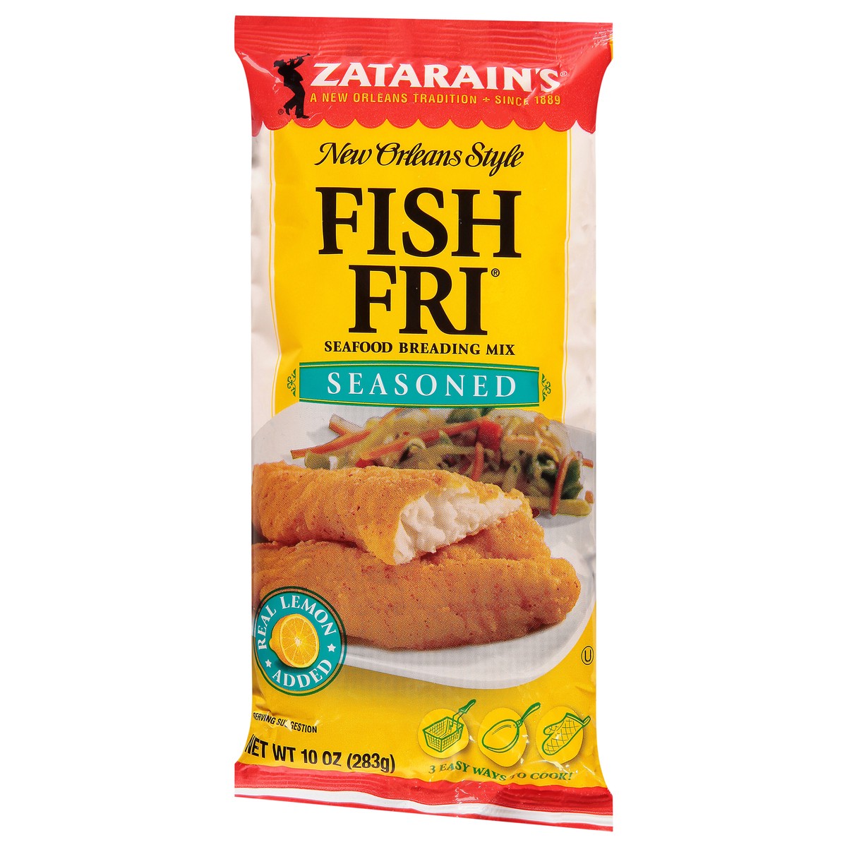 slide 2 of 9, Zatarain's Fish Fry - Seasoned, 10 oz, 10 oz