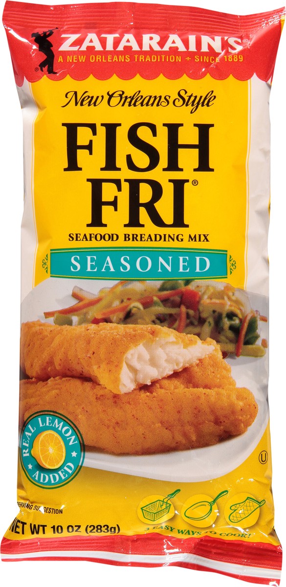 slide 5 of 9, Zatarain's Fish Fry - Seasoned, 10 oz, 10 oz