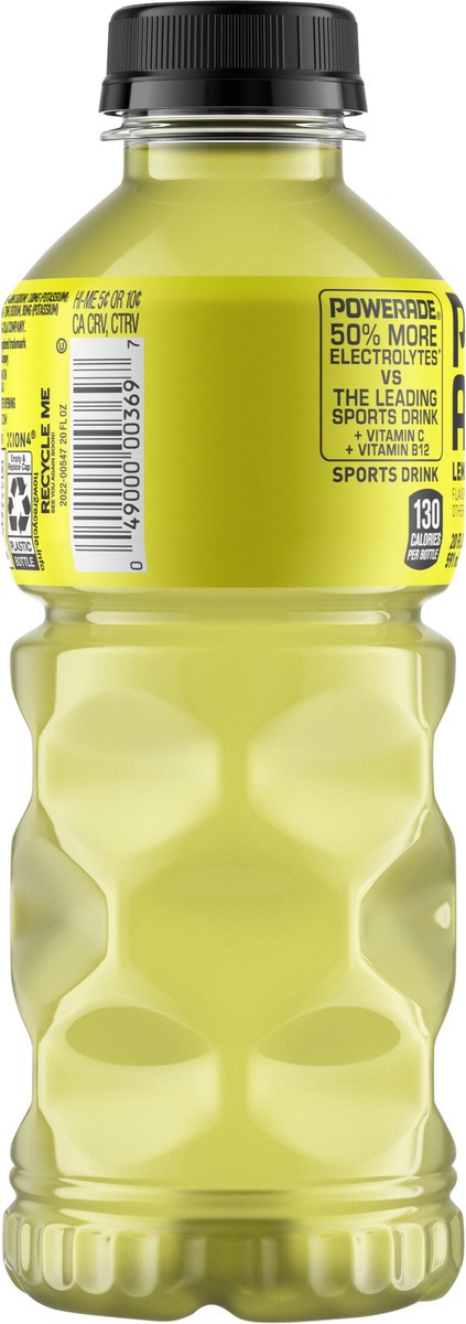 slide 4 of 7, POWERADE Lemon Lime Bottle, 20 fl oz, 20 fl oz