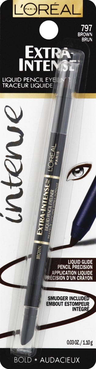 slide 2 of 2, L'Oréal Extra Intense Liquid Pencil 797 Brown, 1 ct