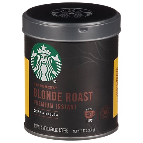slide 1 of 1, Starbucks Blonde Instant Premium Coffee - 3.175 oz, 3.175 oz