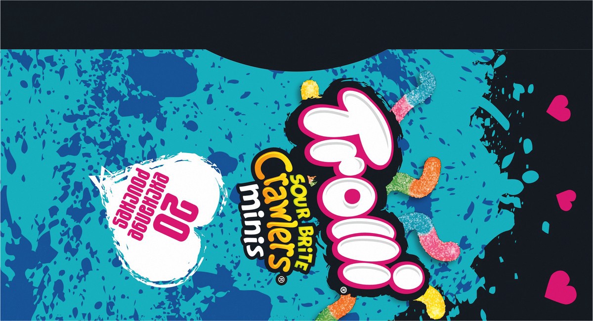 slide 8 of 9, Trolli Mini Sour Brite Crawlers Exchange Pouches - 10 oz, 10 oz