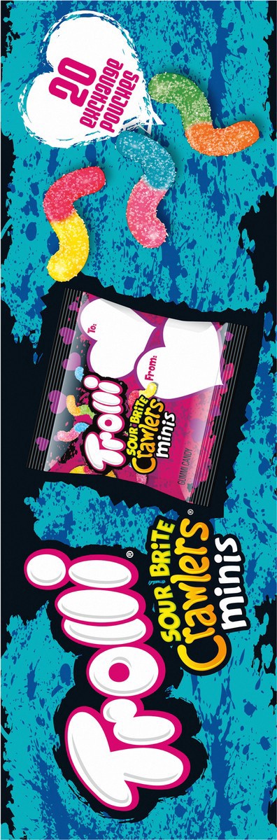 slide 6 of 9, Trolli Mini Sour Brite Crawlers Exchange Pouches - 10 oz, 10 oz