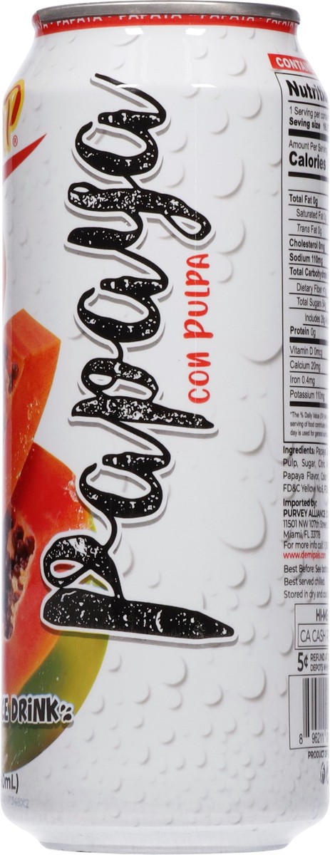 slide 12 of 13, DMP Papaya Juice Drink with Pulp - 16.57 fl oz, 16.57 fl oz