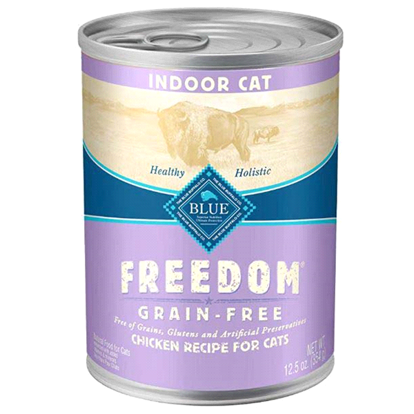 slide 1 of 1, Blue Buffalo Freedom Grain Free Chicken Recipe Adult Canned Dog Food, 12.5 oz