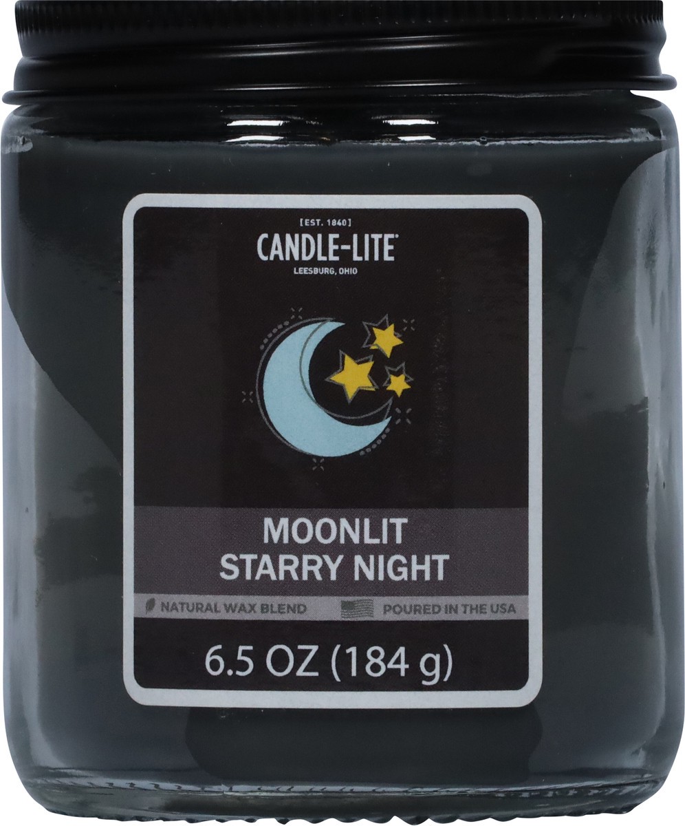 slide 5 of 12, Candle-Lite Moonlit Starry Night Candle 1 ea, 1 ct