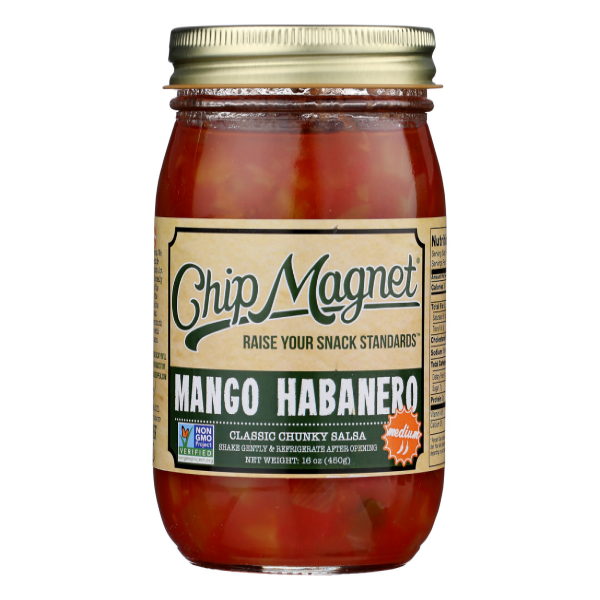 slide 1 of 1, Chip Magnet Chip Magent Mango Habenero Salsa, 16 oz