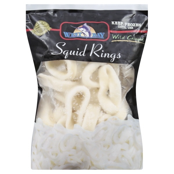 slide 1 of 1, Wes Bay Squid Rings 1 lb, 1 lb