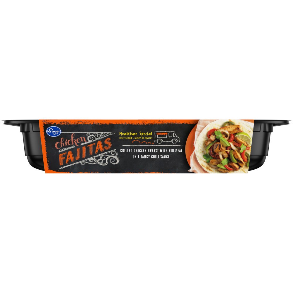 slide 3 of 3, Kroger Mealtime Special Chicken Fajitas, 16 oz