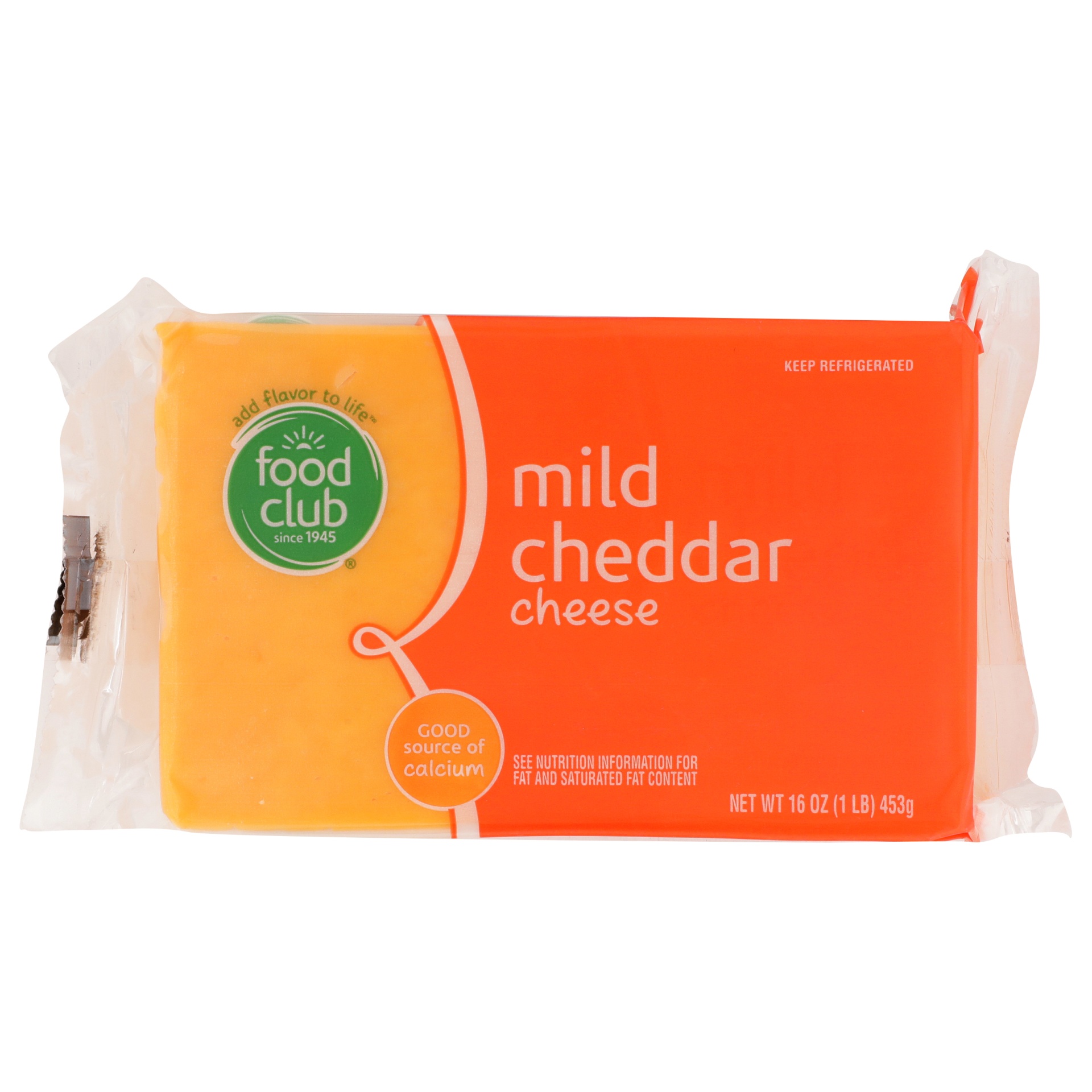 slide 1 of 6, Food Club Mild Cheddar Cheese, 16 oz