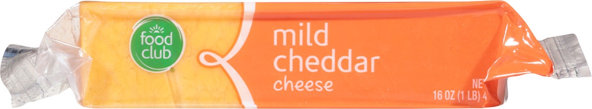 slide 4 of 9, Food Club Mild Cheddar Cheese 16 oz, 16 oz