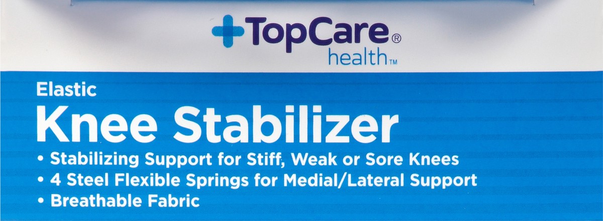 slide 4 of 9, TopCare Health Knee Stabilizer 1 ea, 1 ct