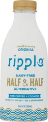 Ripple Dairy-Free Alternative Original Half & Half 25.4 fl oz