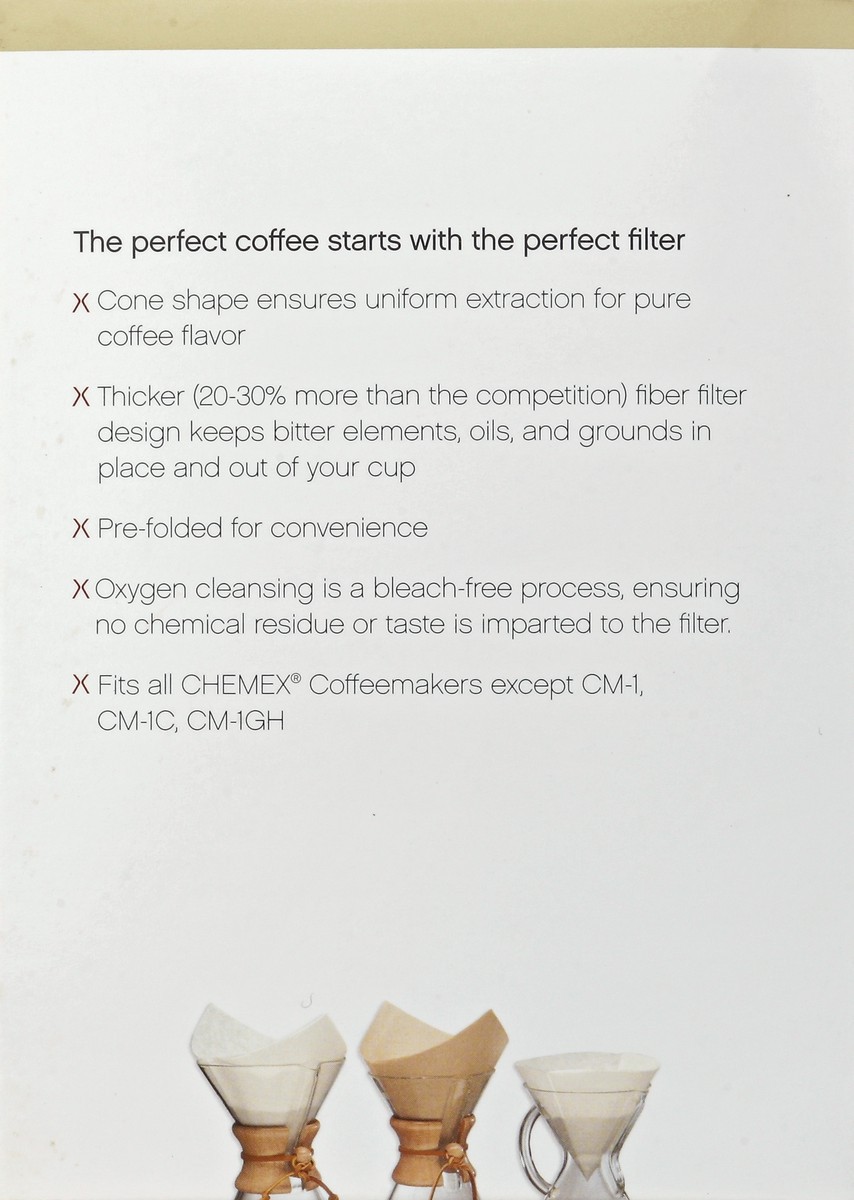 slide 2 of 4, Chemex Filters 100 ea, 100 ct