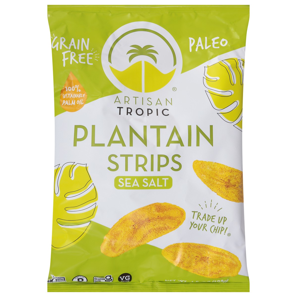 slide 1 of 1, Artisan Tropic Sea Salt Plantain Strips 4.5 oz, 4.5 oz