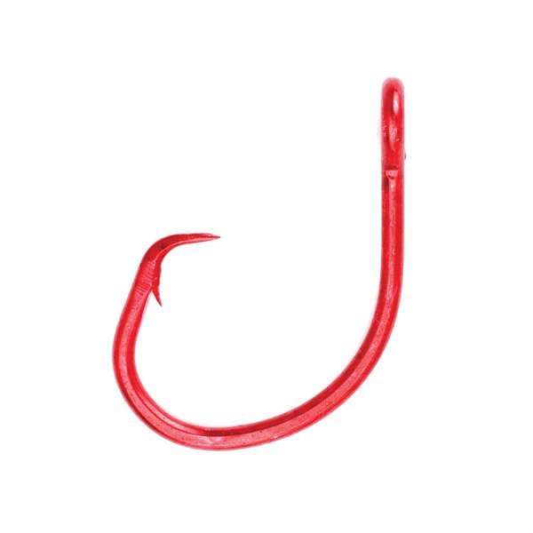 slide 1 of 1, Eagle Claw Lazer Sharp Red Circle Hook 5/0, 1 pk