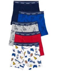 Carter's Kid 5-Pack Boxer Briefs Underwear Multi 8