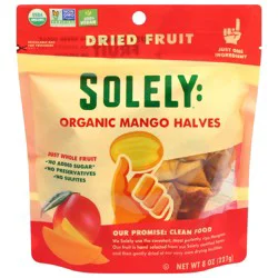 Solely Org Dried Mango Halves
