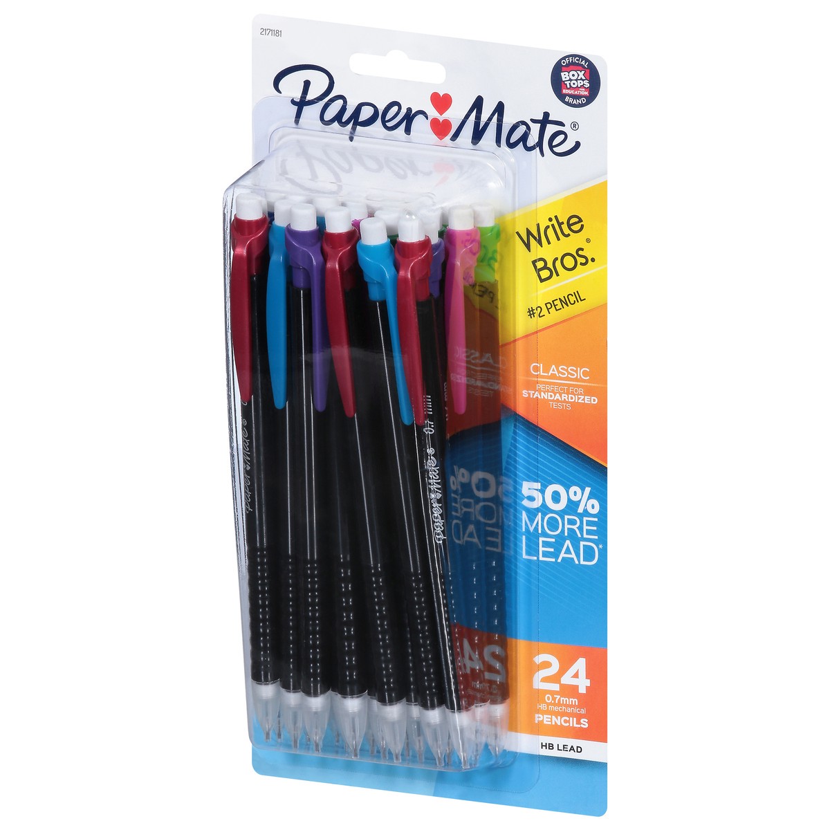 slide 2 of 13, Paper Mate Write Bros HB Lead Mechanical Pencils 24 ea, 24 ct
