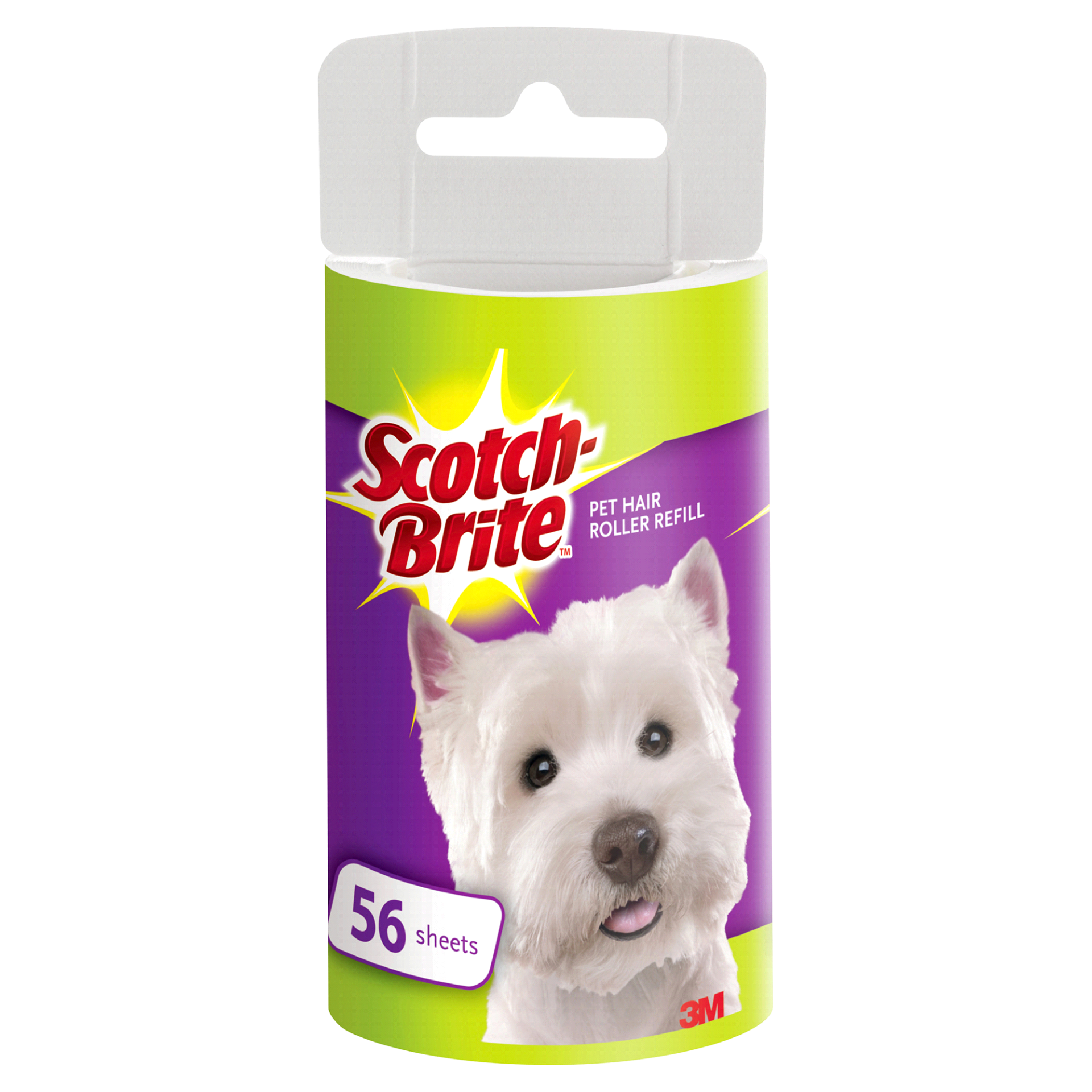 slide 1 of 1, Scotch-Brite Pet Hair Roller Refill, 1 ct