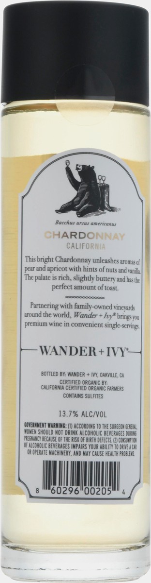 slide 6 of 11, Wander + Ivy California Chardonnay 6.3 fl oz, 6.30 fl oz