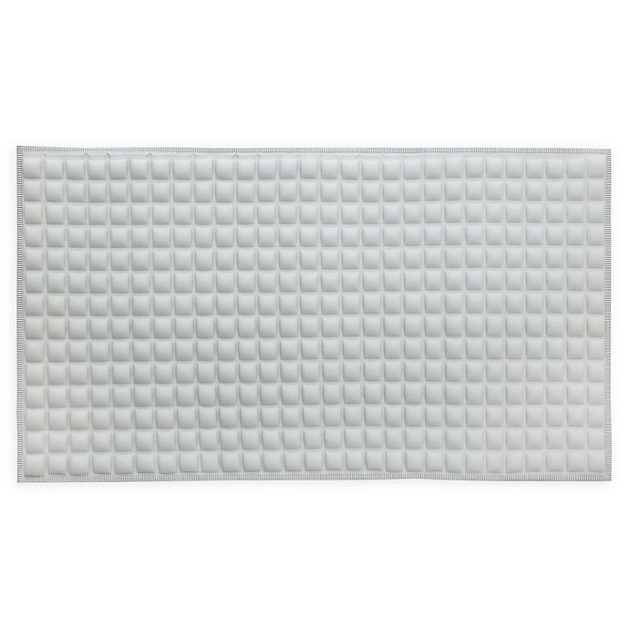 slide 1 of 6, SlipX Solutions Pillow Top Safety Bath Mat - Grey, 1 ct