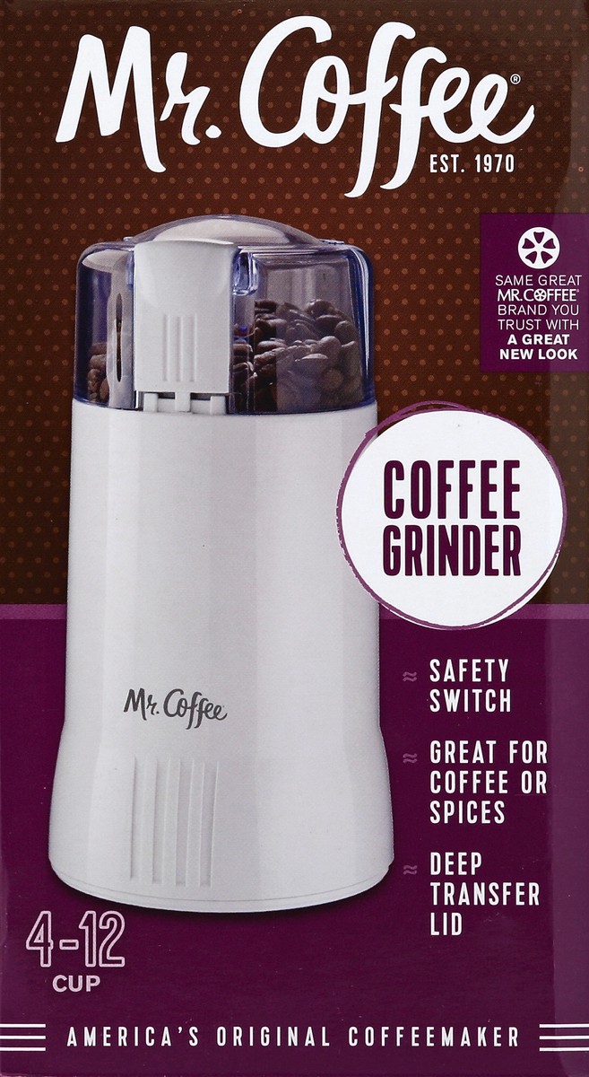 slide 4 of 4, Mr. Coffee Coffee Grinder 1 ea, 1 ea