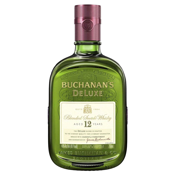slide 1 of 1, Buchanan's DeLuxe Aged 12 Years Blended Scotch Whisky  , 750 ml