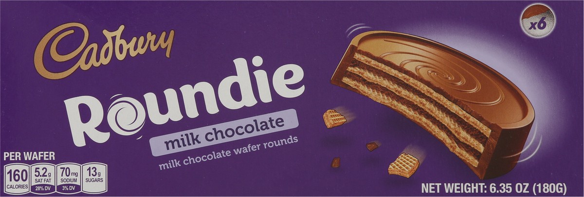 slide 6 of 13, Cadbury Roundie Milk Chocolate 6 ea, 6 ct