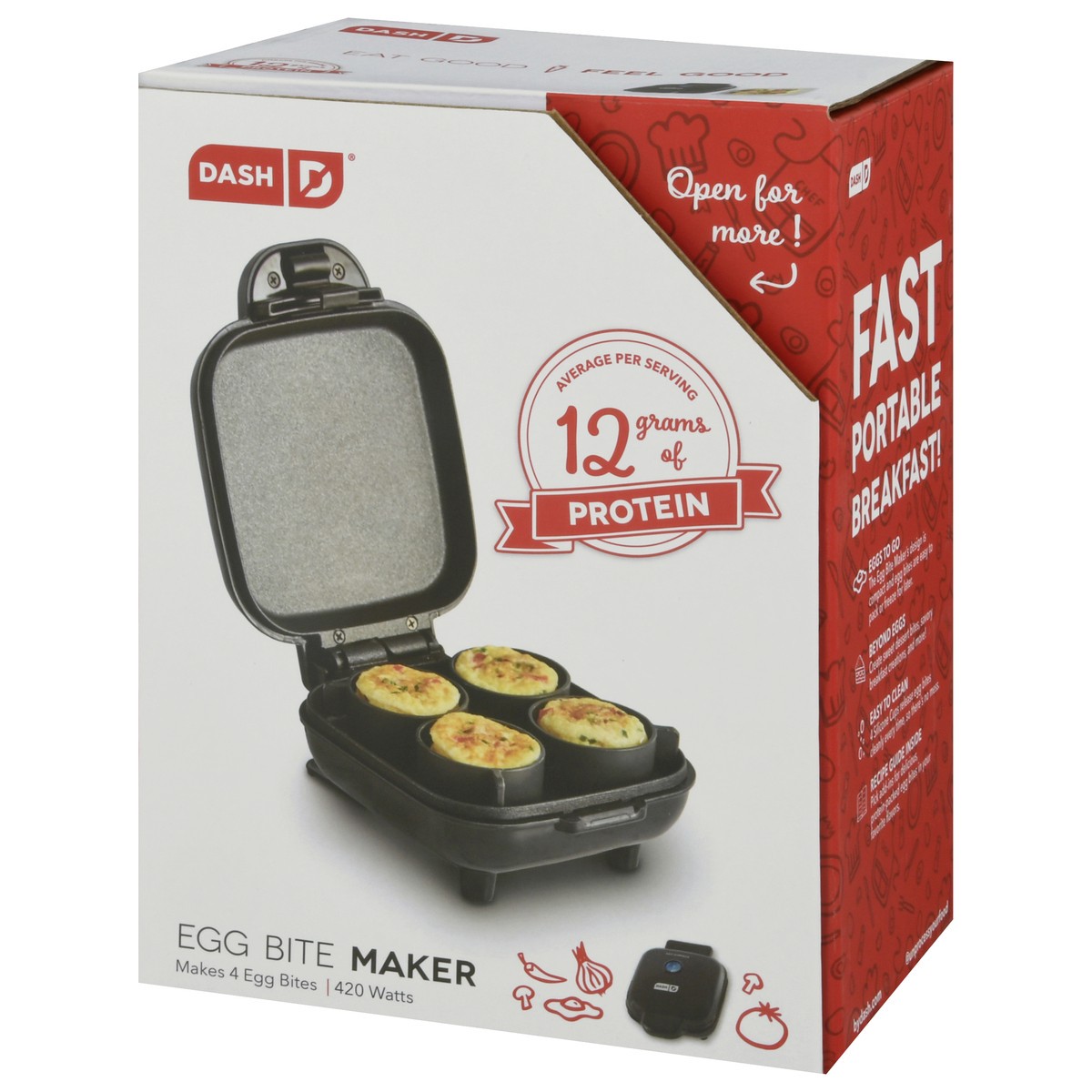 slide 4 of 9, Dash Egg Bite Maker 1 ea Box, 1 ct