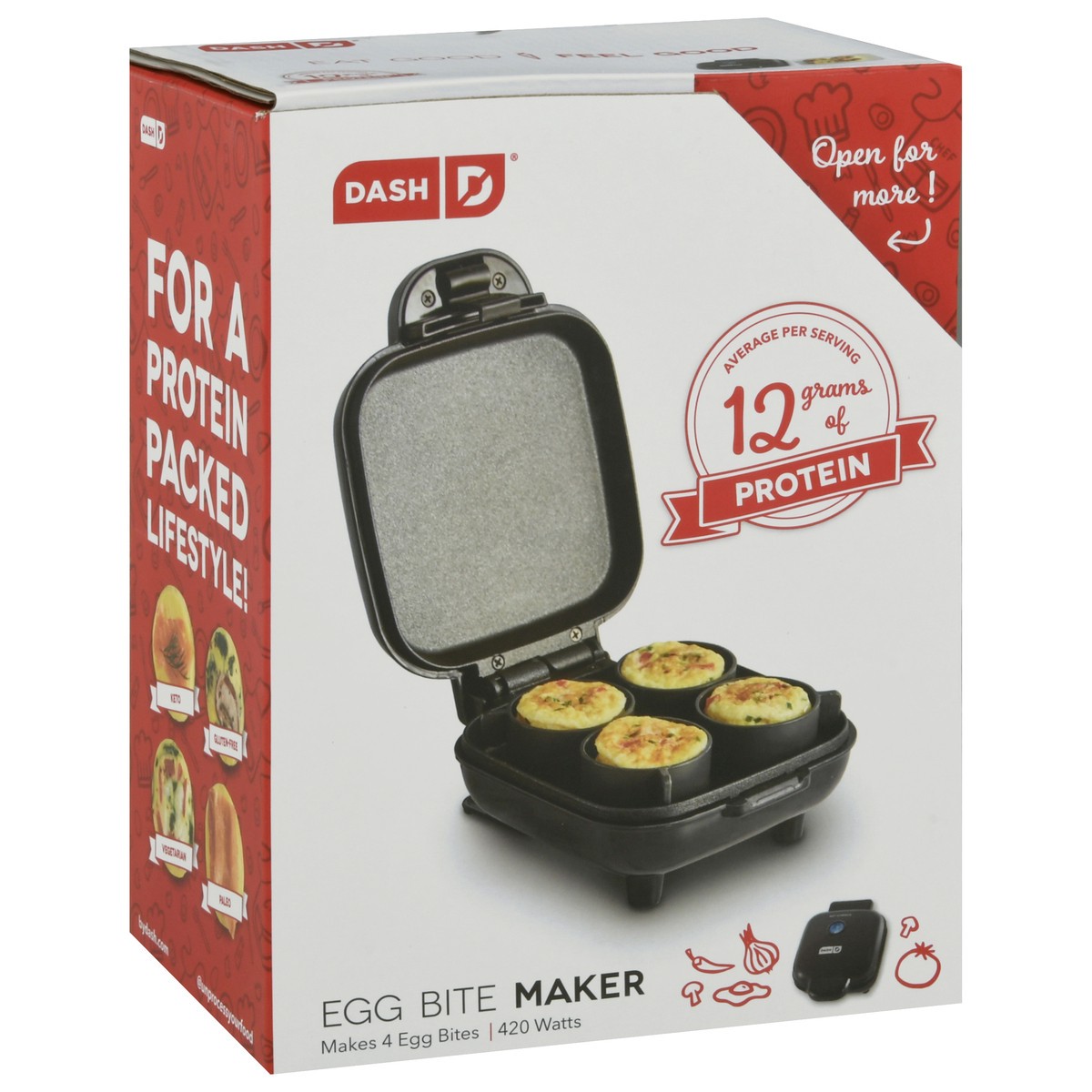 slide 7 of 9, Dash Egg Bite Maker 1 ea Box, 1 ct