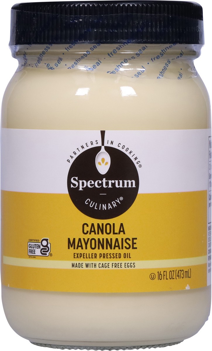 slide 6 of 9, Spectrum Culinary Canola Mayonnaise 16 fl oz, 16 oz