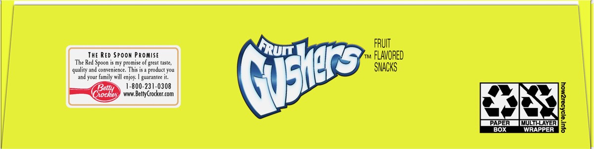 slide 2 of 9, Fruit Gushers Fruit Flavored Snacks, Tropical, Gluten Free, 0.8 oz, 6 ct, 6 ct
