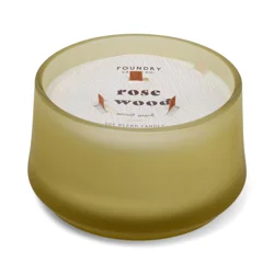 Foundry Glass Rose + Wood 18 oz