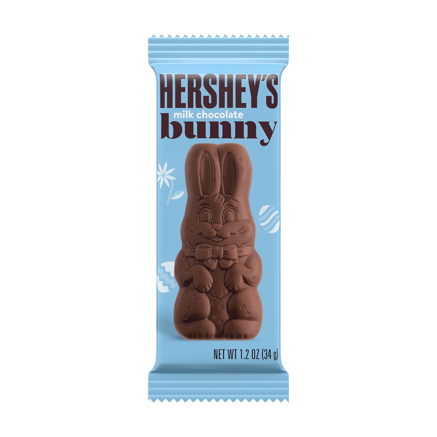 slide 1 of 7, Hershey's Milk Chocolate Bunny Candy, 1.2 oz, Bar, 1.2 oz