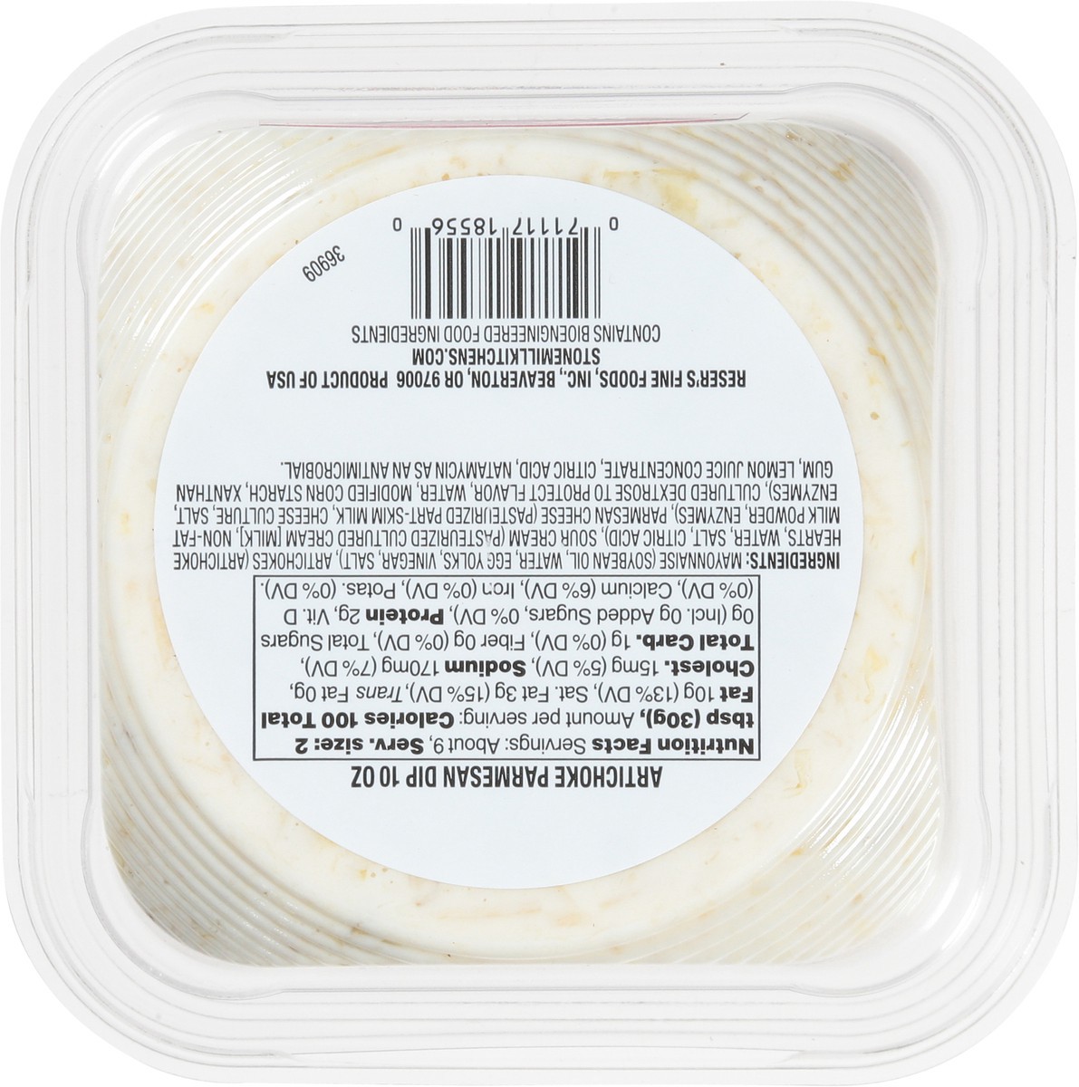 slide 5 of 11, Stonemill Kitchens Dip & Spread, Artichoke Parmesan - 10 oz, 10 oz