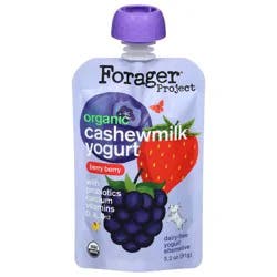 Forager Project Dairy Free Organic Kids Berry Berry Cashewmilk Yogurt 3.2 oz