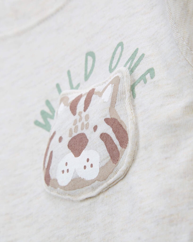 slide 2 of 4, Carter's Toddler Wild One Graphic Tee Heather 2T, 1 ct