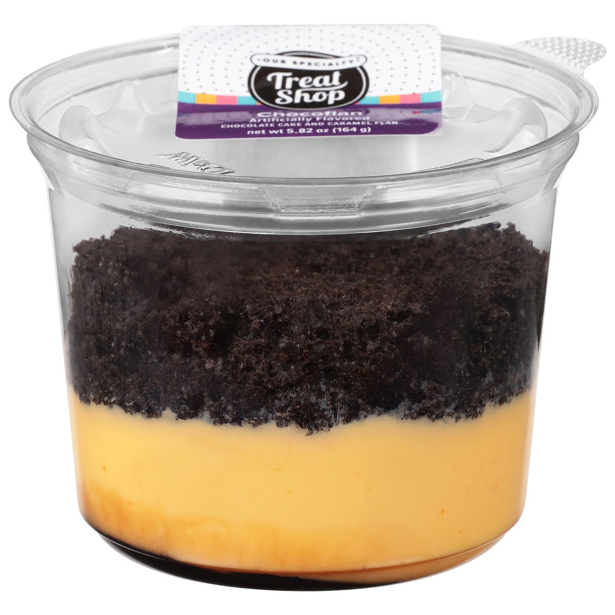 slide 3 of 13, Our Specialty Treat Shop Chocolate Cake and Caramel Chocoflan 5.82 oz, 5.82 oz