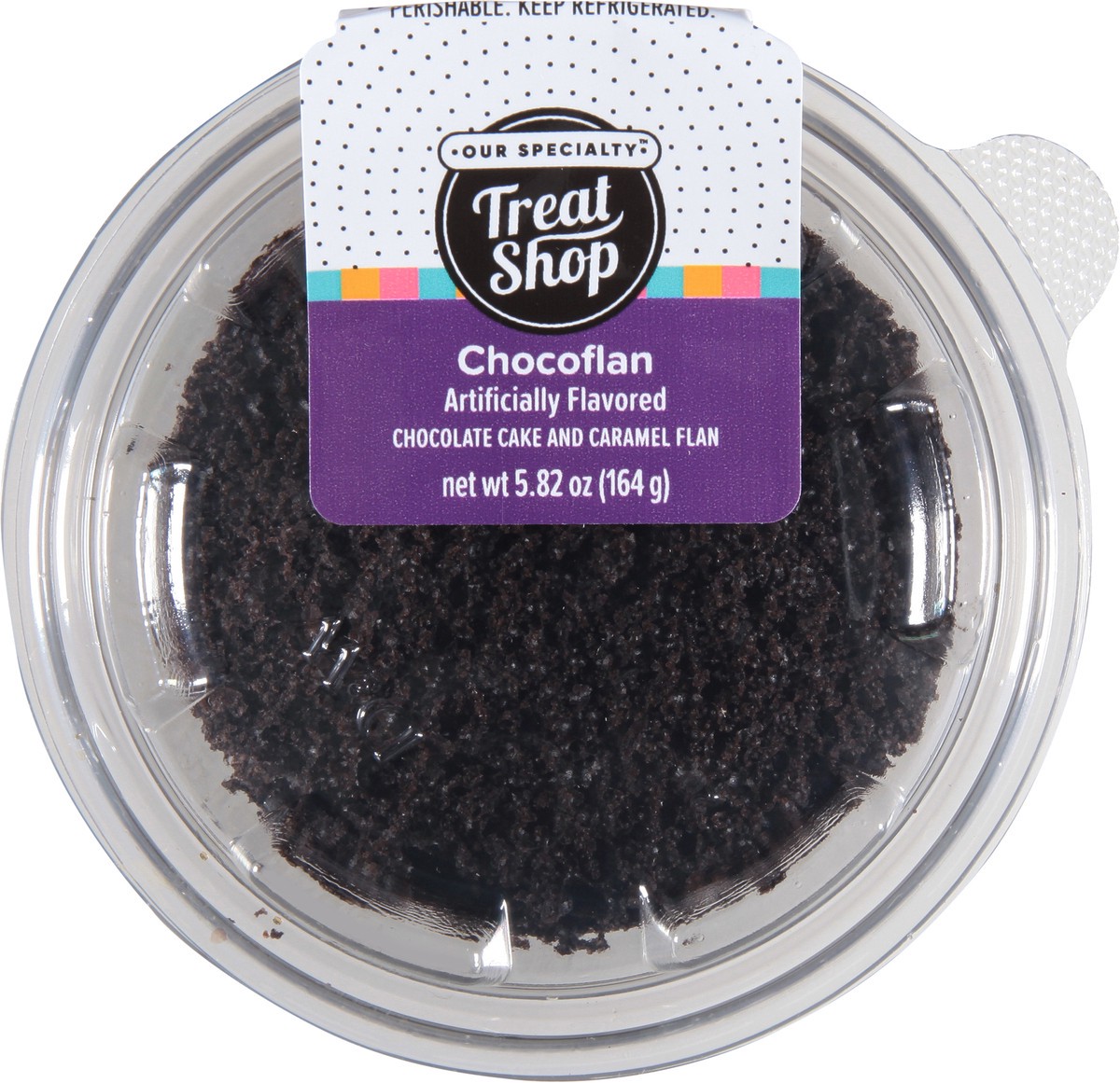 slide 11 of 13, Our Specialty Treat Shop Chocolate Cake and Caramel Chocoflan 5.82 oz, 5.82 oz