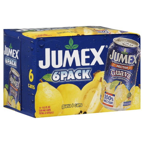 slide 1 of 1, Jumex Guava Nectar 6Pk, 6 ct