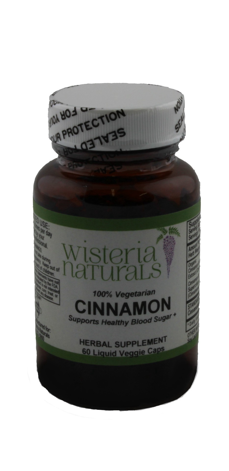 slide 1 of 1, Vitality Caps Cinnamon Liquid Vegetable, 60 ct