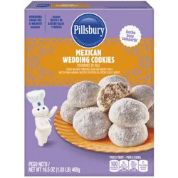 Pillsbury Mexican Wedding Cookie Mix, 16.5 Oz Box