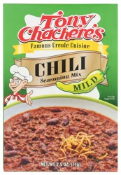 Tony Chachere's Chili Seasoning Mix 2.5 oz