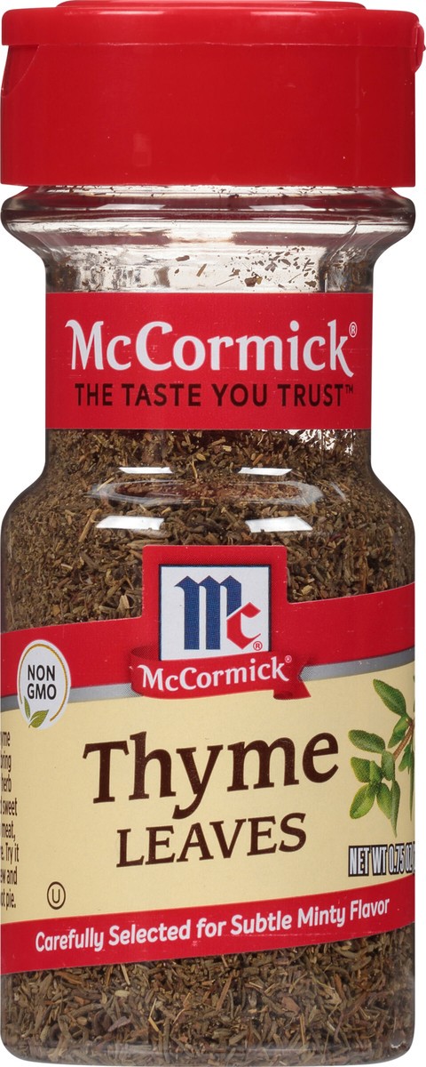 slide 8 of 8, McCormick Thyme Leaves - Whole, 0.75 oz