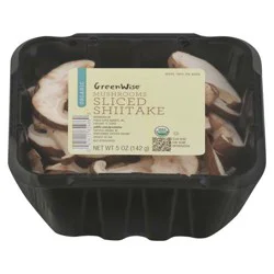Publix Mushrooms, Shiitake, Sliced